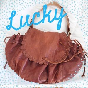 HP 💜💜💜 Lucky brand genuine leather bag